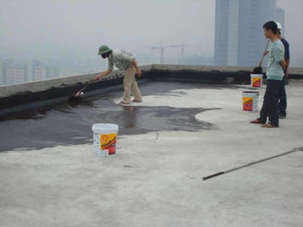Thi c&ocirc;ng chống thấm nh&agrave; TP Vinh Nghệ An