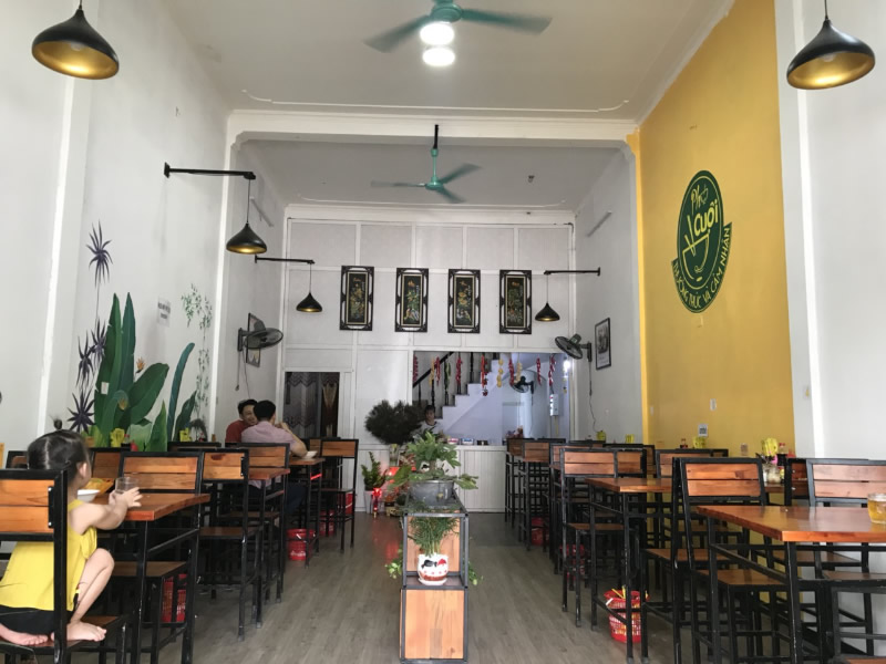 Thiết kế thi công quán Phở Cuội TP Vinh Nghệ An