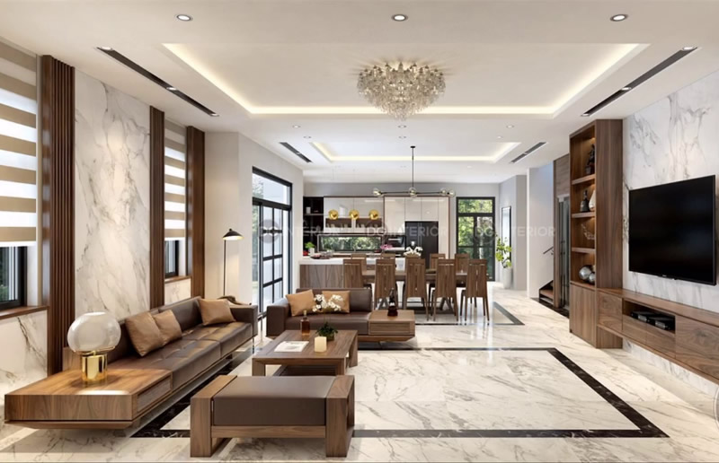 Thiết kế nội thất c&ocirc;ng tr&igrave;nh nh&agrave; ở d&acirc;n dụng