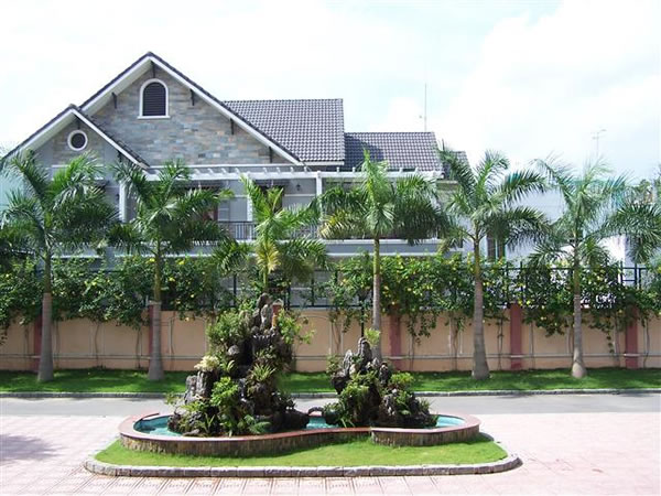 Thi c&ocirc;ng tiểu cảnh s&acirc;n vườn TP Vinh Nghệ An