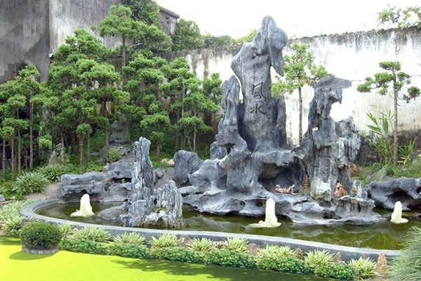 Thi c&ocirc;ng tiểu cảnh s&acirc;n vườn TP Vinh Nghệ An