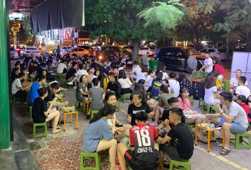 Thiết kế quán trà chanh đá tại TP Vinh Nghệ An