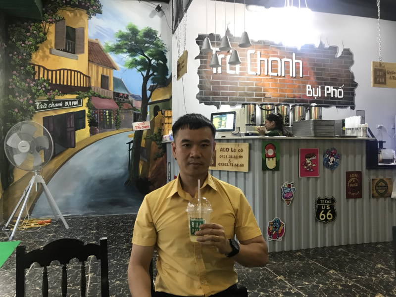 Thiết kế quán trà chanh đá tại TP Vinh Nghệ An