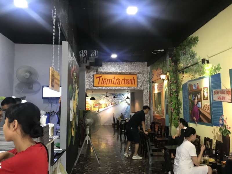 Thiết kế quán trà chanh đá tại TP Vinh Nghệ An
