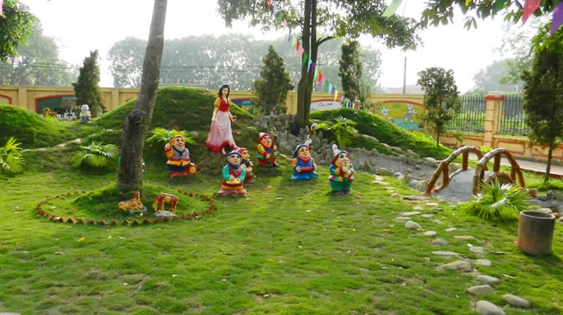 Thiết kế thi công vườn cổ tích mầm non đẹp